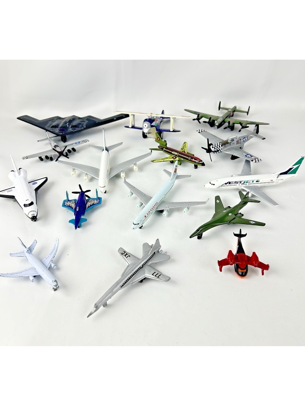 Toy Airplanes Lot With Planes Assorted Jets, Stelth, Military & More